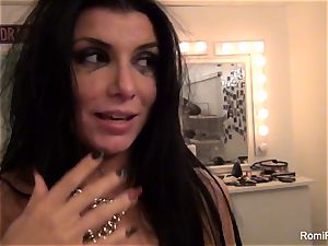 Behind the vignettes with wondrous porn industry star Romi Rain